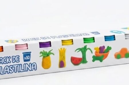 Plastiliin 10 värvi