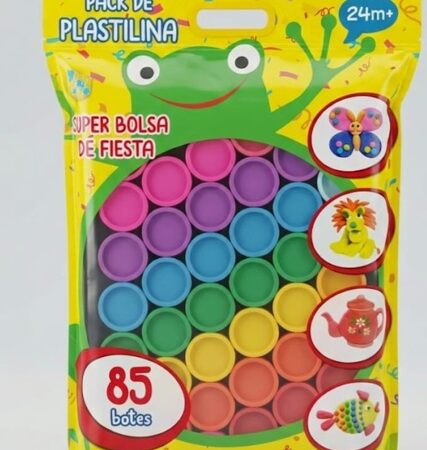 Plastiliini komplekt 85 tk
